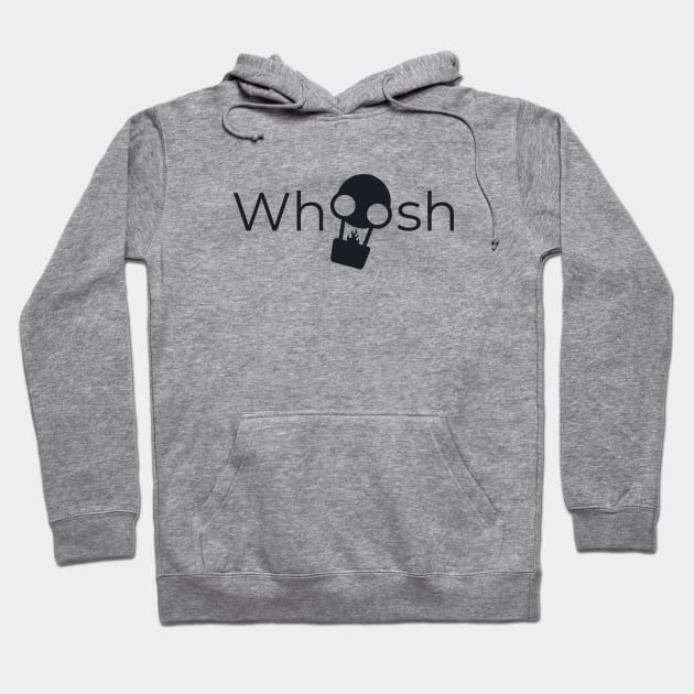 Hot Air Balloon Whoosh Hoodie by Jump.Design